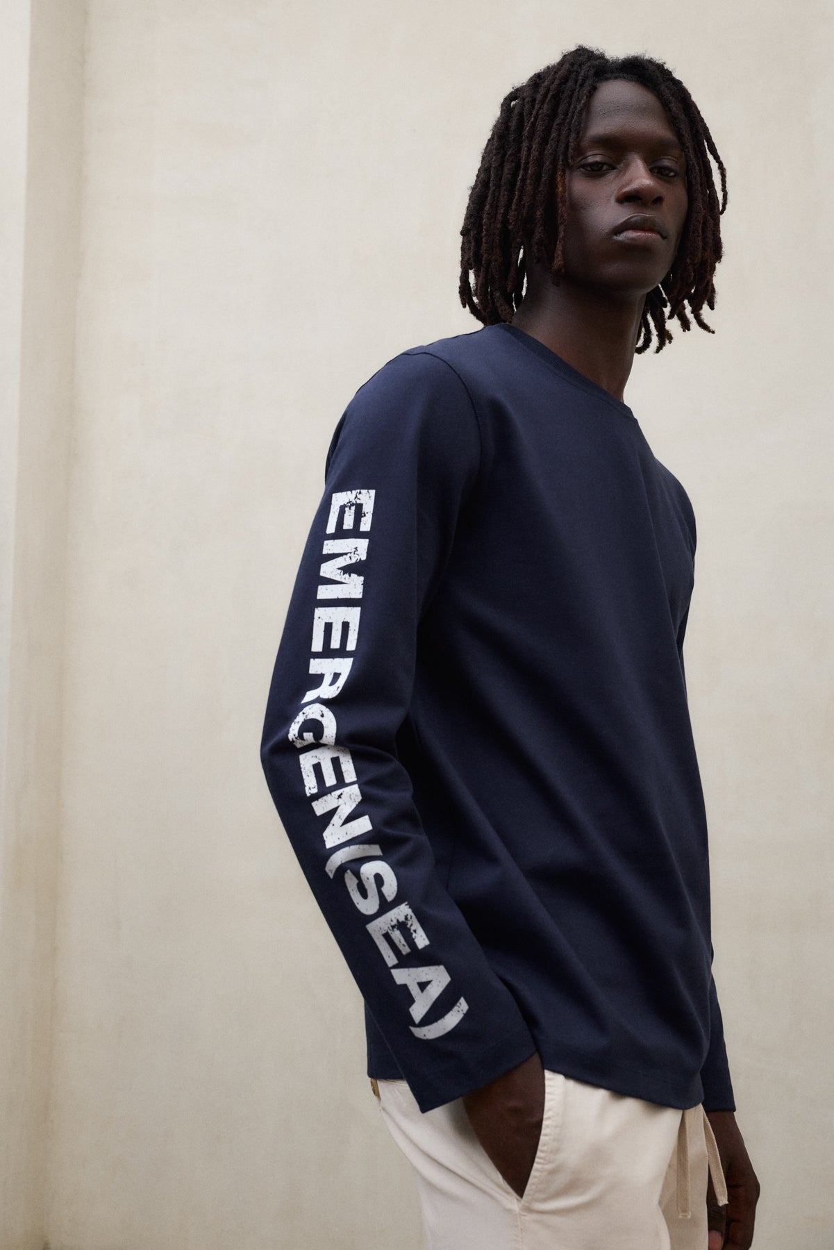 T-SHIRT GEN BLEU MARINE