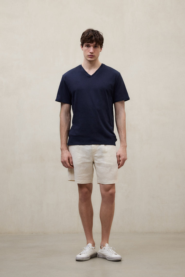 T-SHIRT KARS MARINEBLAU