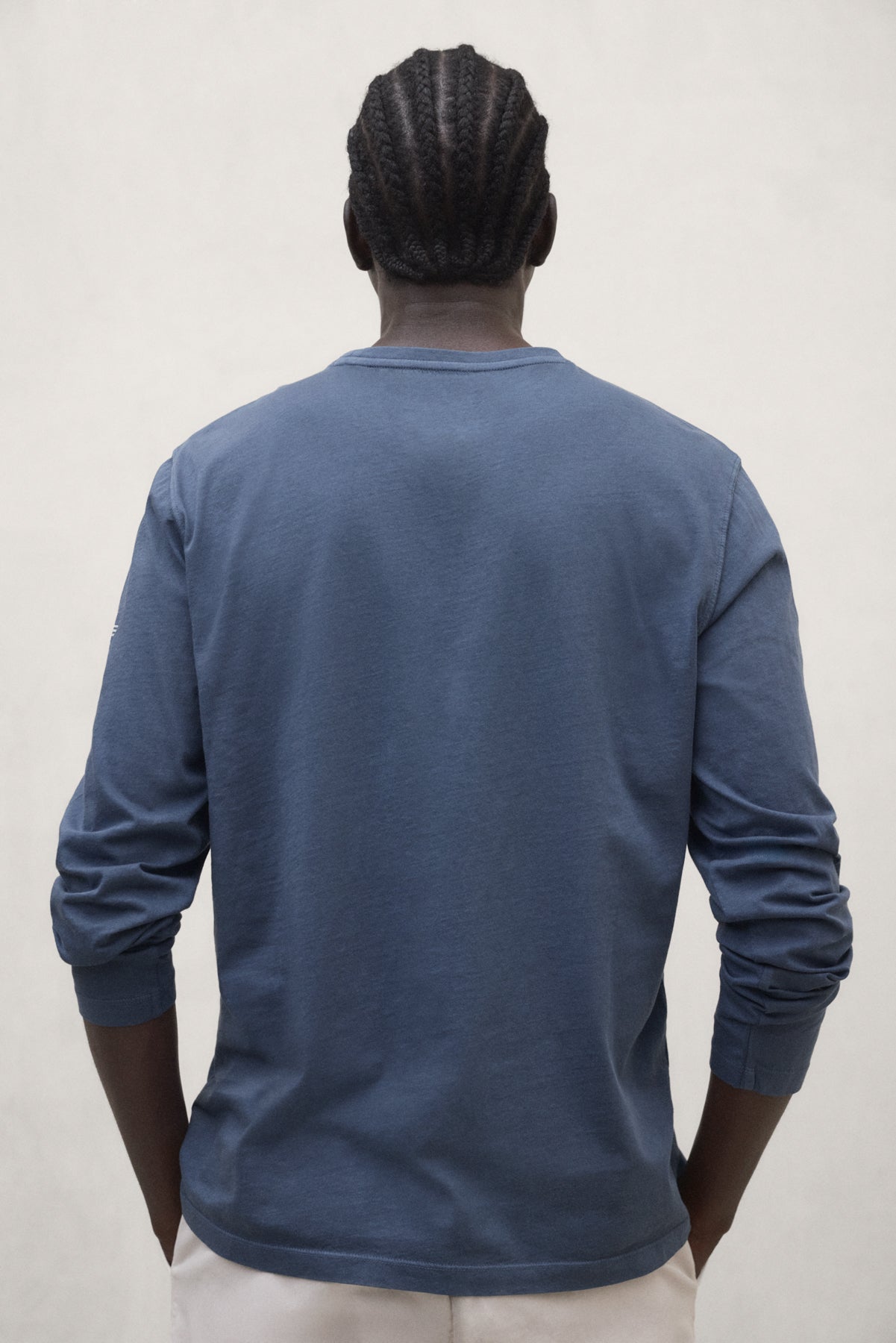BLUE LONG-SLEEVED LAREDO T-SHIRT