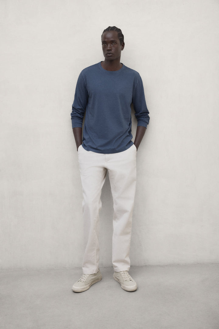 BLUE LONG-SLEEVED LAREDO T-SHIRT