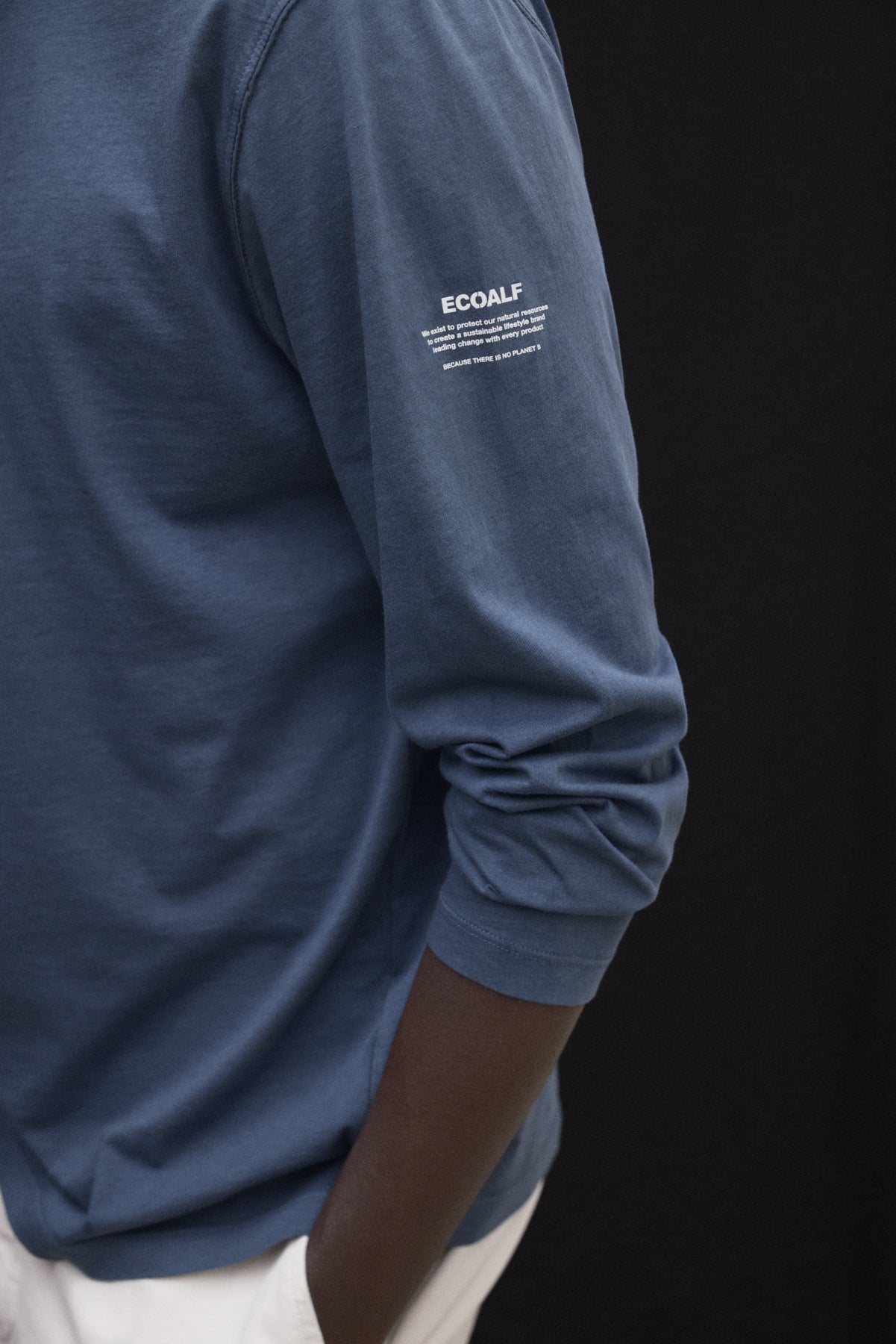 BLUE LONG-SLEEVED LAREDO T-SHIRT