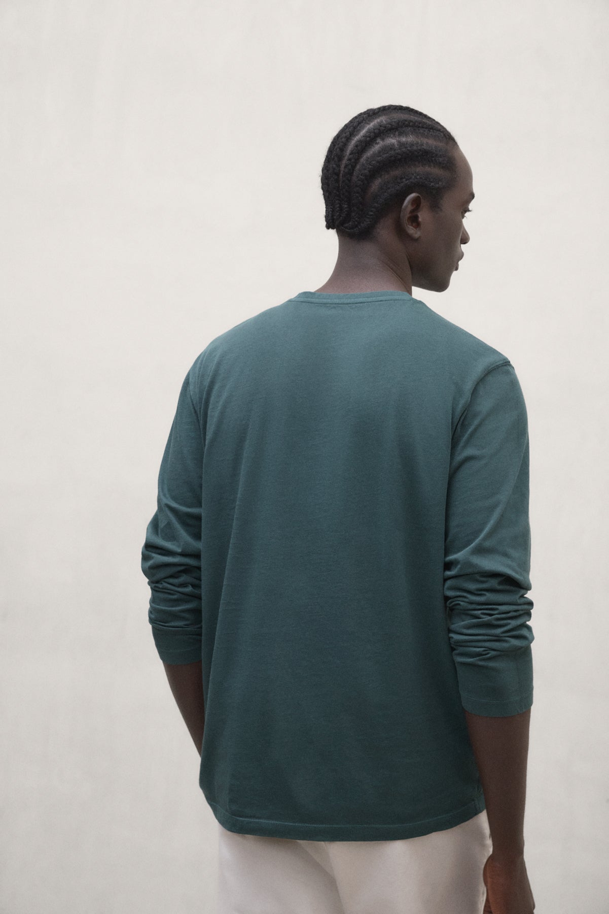 CAMISETA MANGA LARGA LAREDO VERDE
