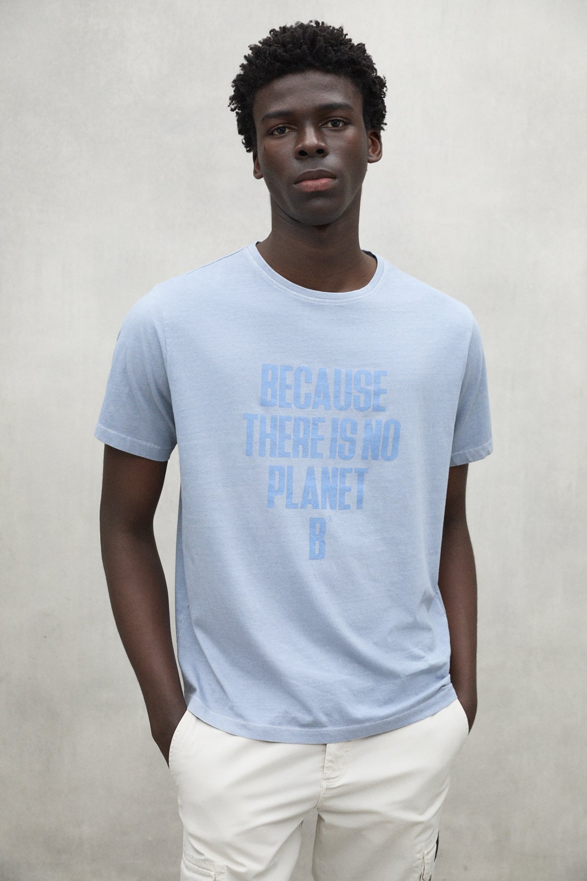 T-SHIRT MIN BLAU