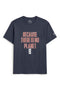 T-SHIRT MIN MARINEBLAU