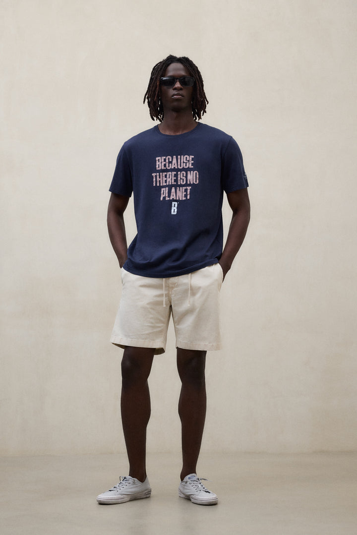 CAMISETA MIN AZUL MARINO