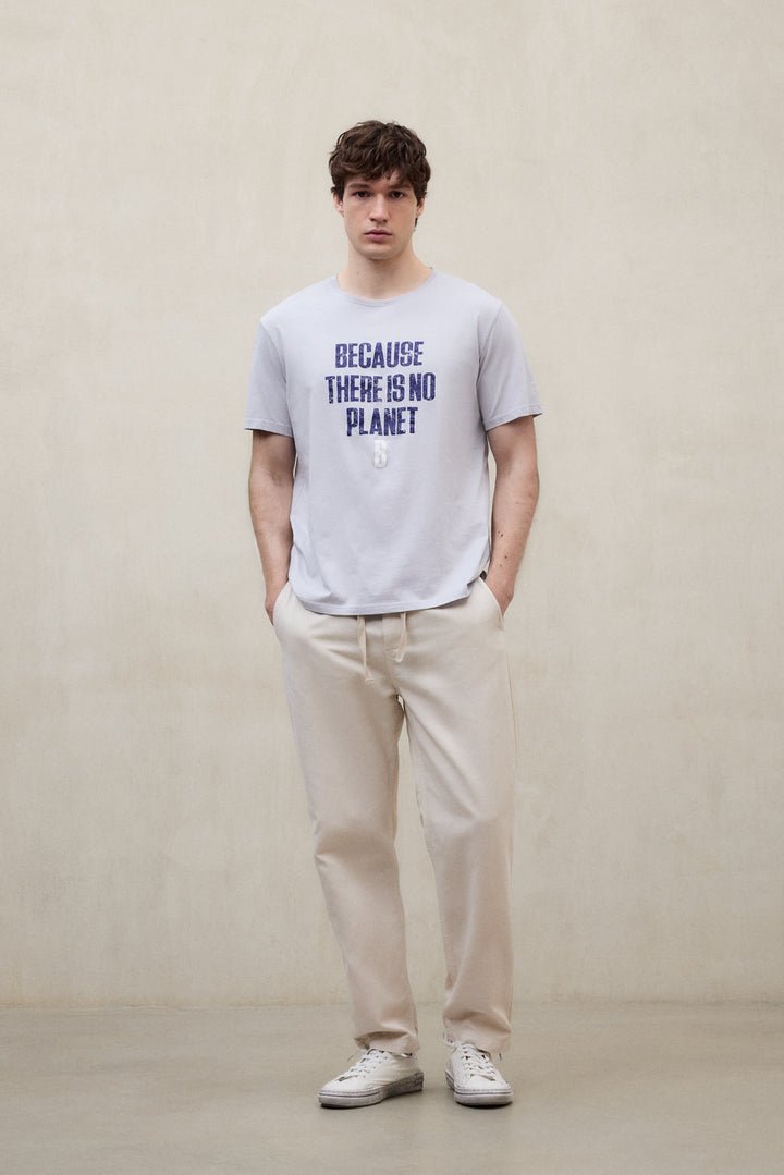 T-SHIRT MIN GRAU