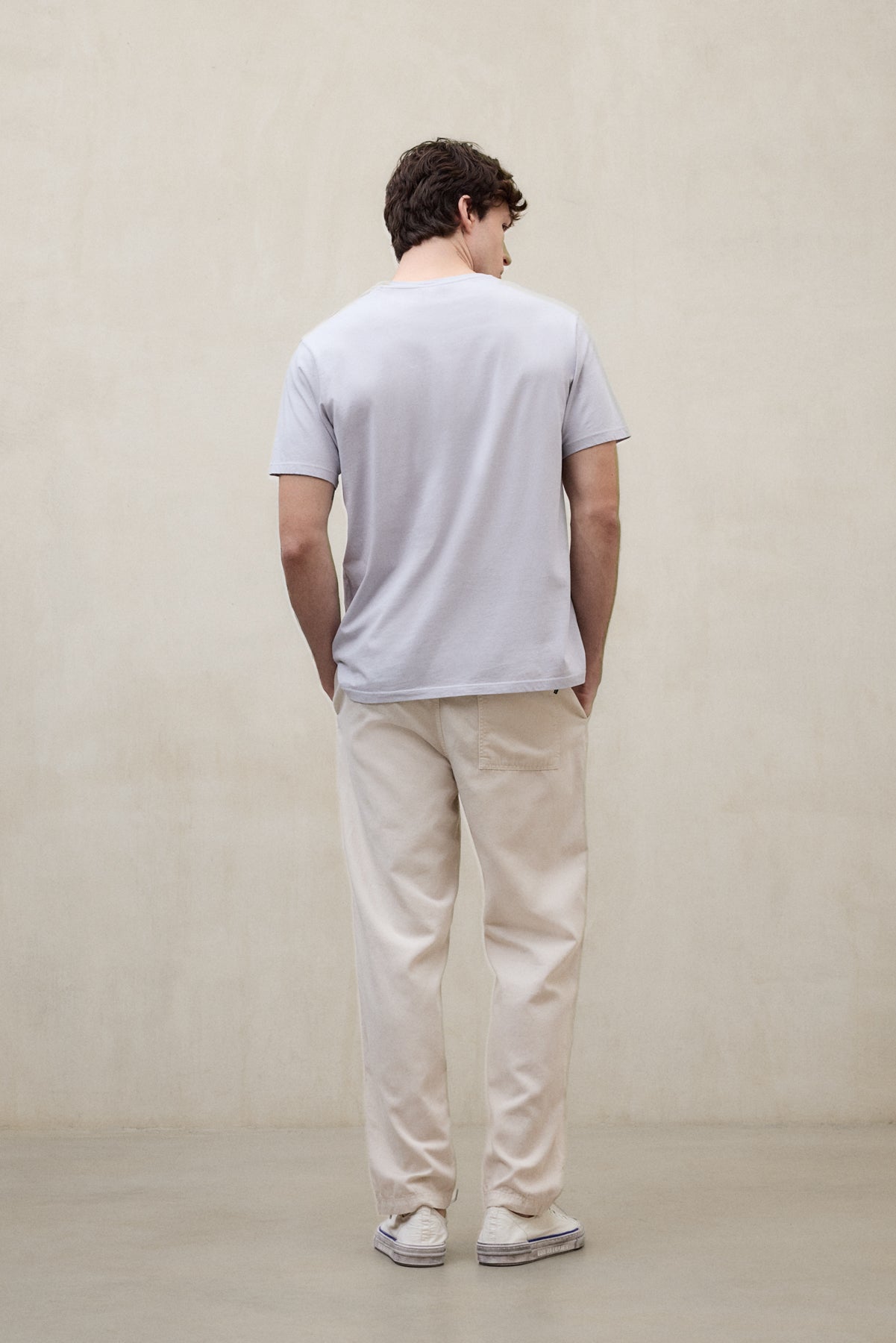 T-SHIRT MIN GRAU