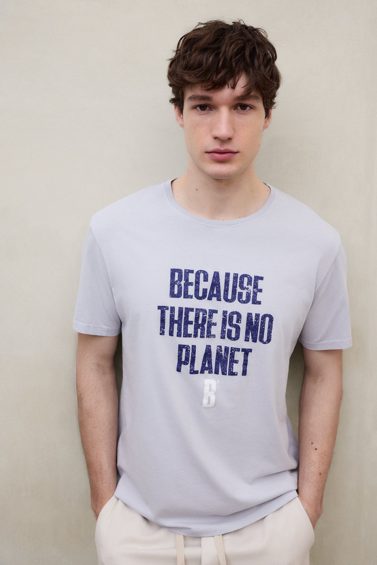 T-SHIRT MIN GRAU