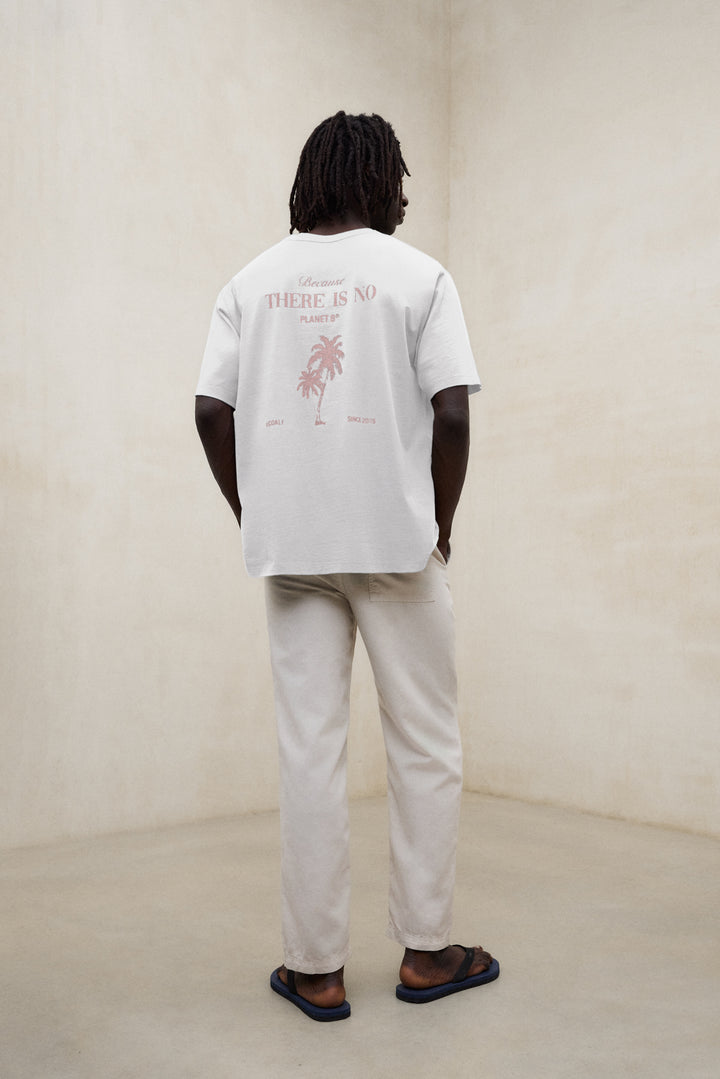 T-SHIRT MUND WEISS