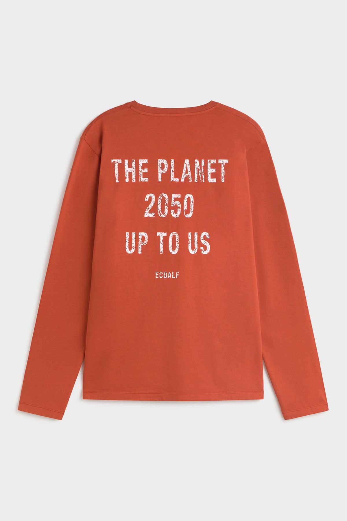 CAMISETA MANGA LARGA PLA NARANJA