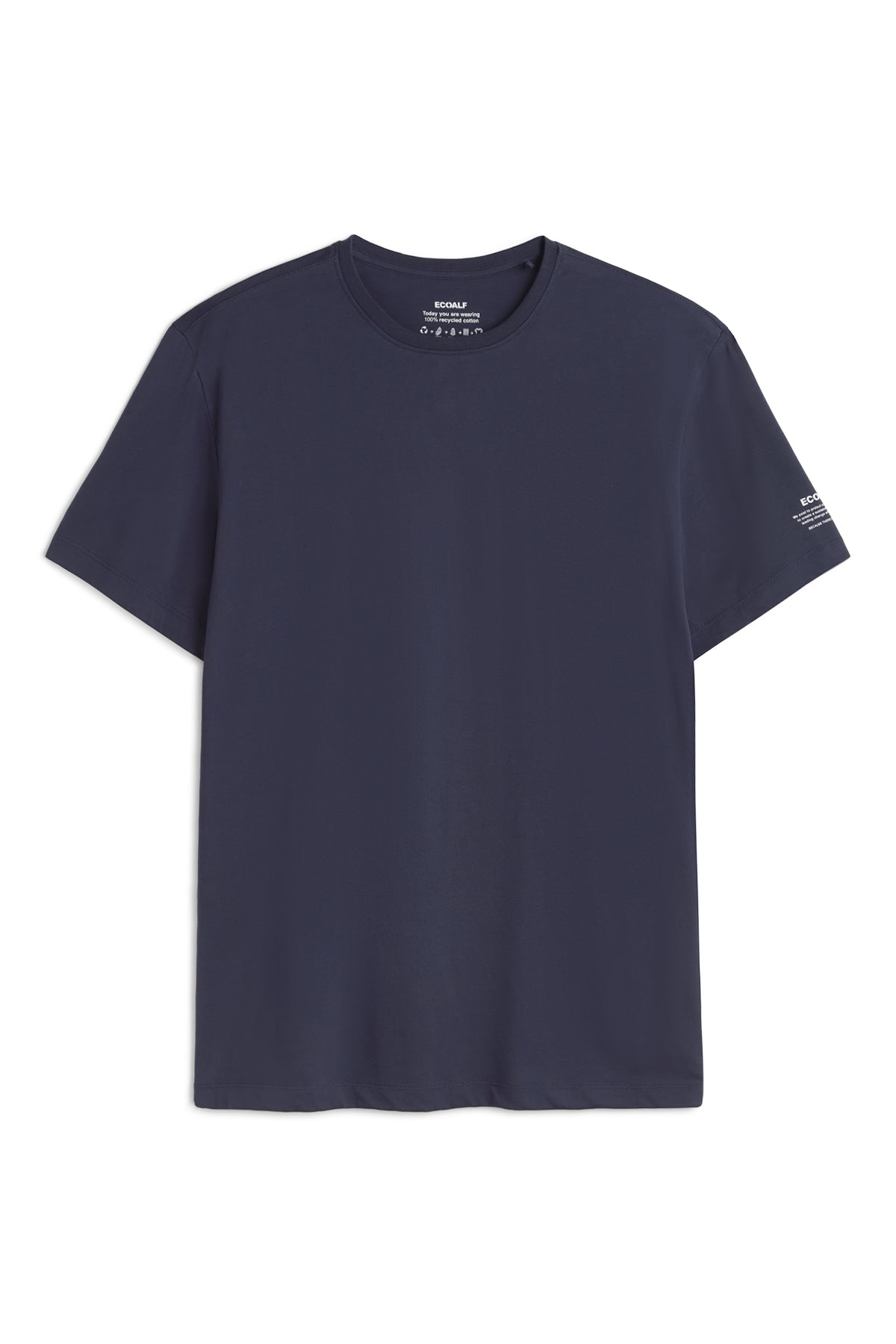 NAVY BLUE VENT T-SHIRT