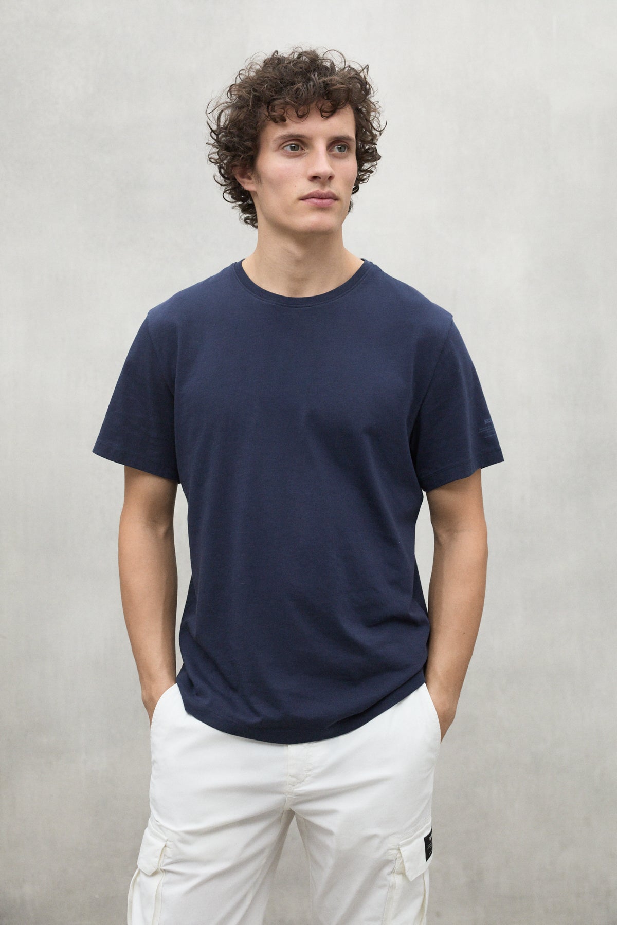 T-SHIRT VENT BLEU MARINE