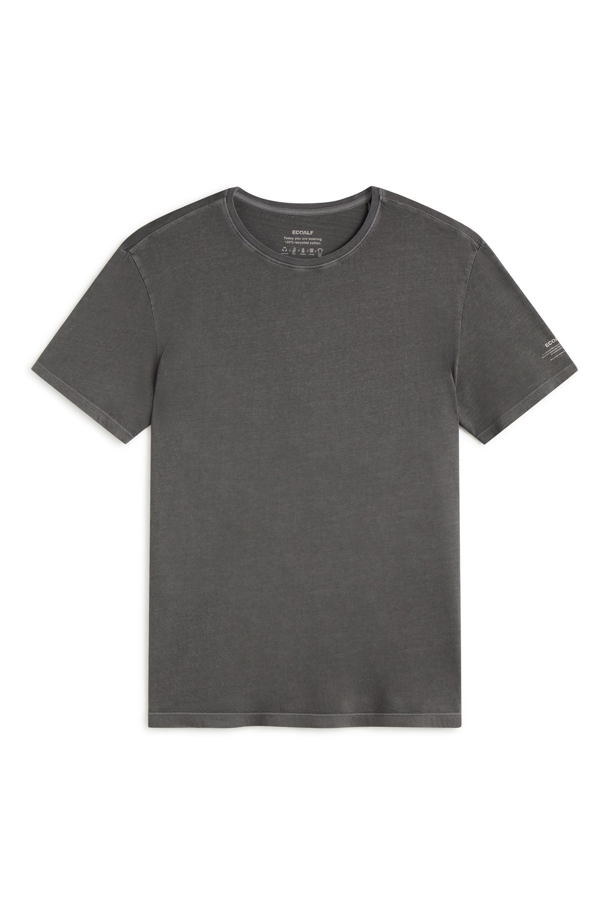 DARK GREY VENT T-SHIRT