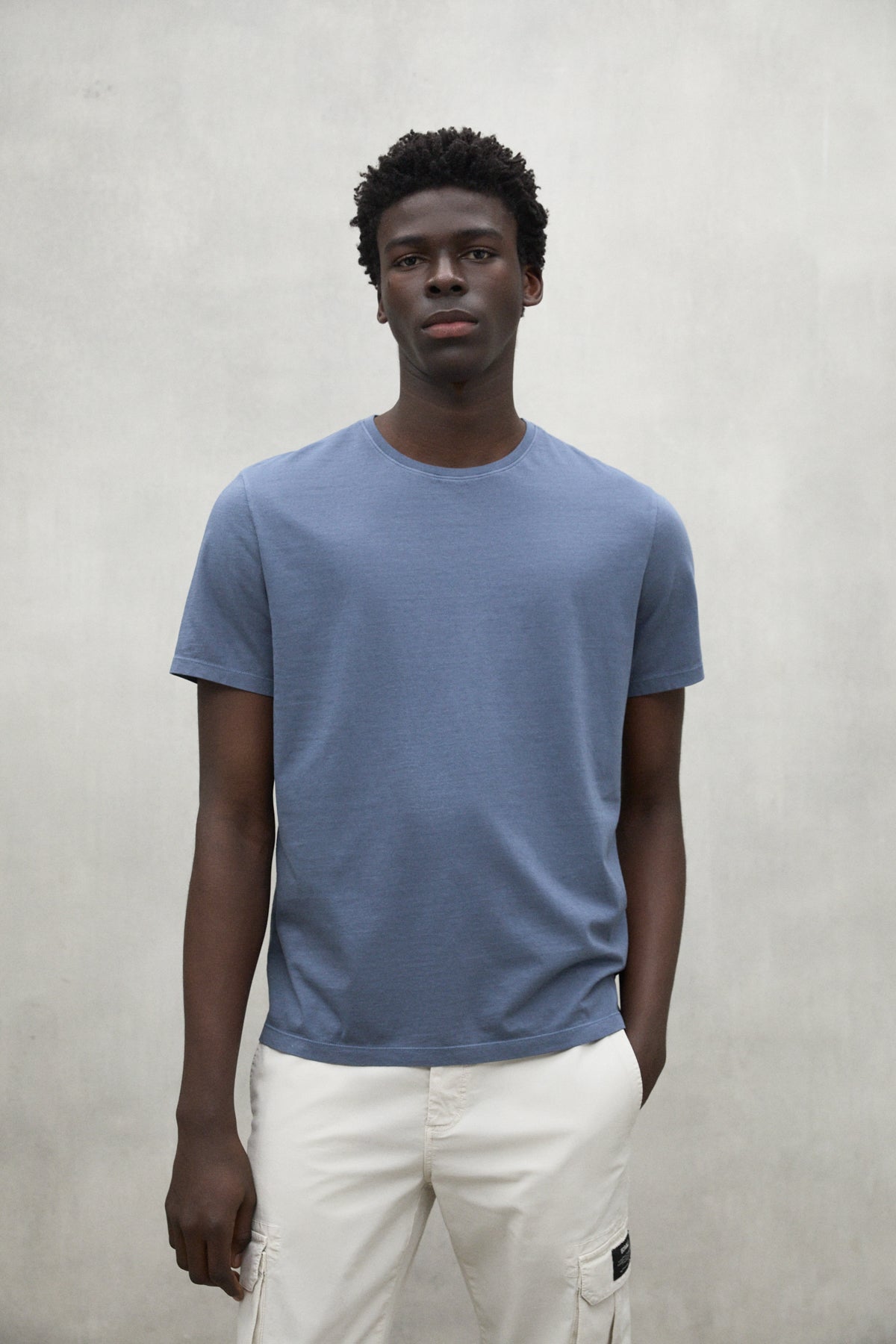 T-SHIRT VENT BLEU