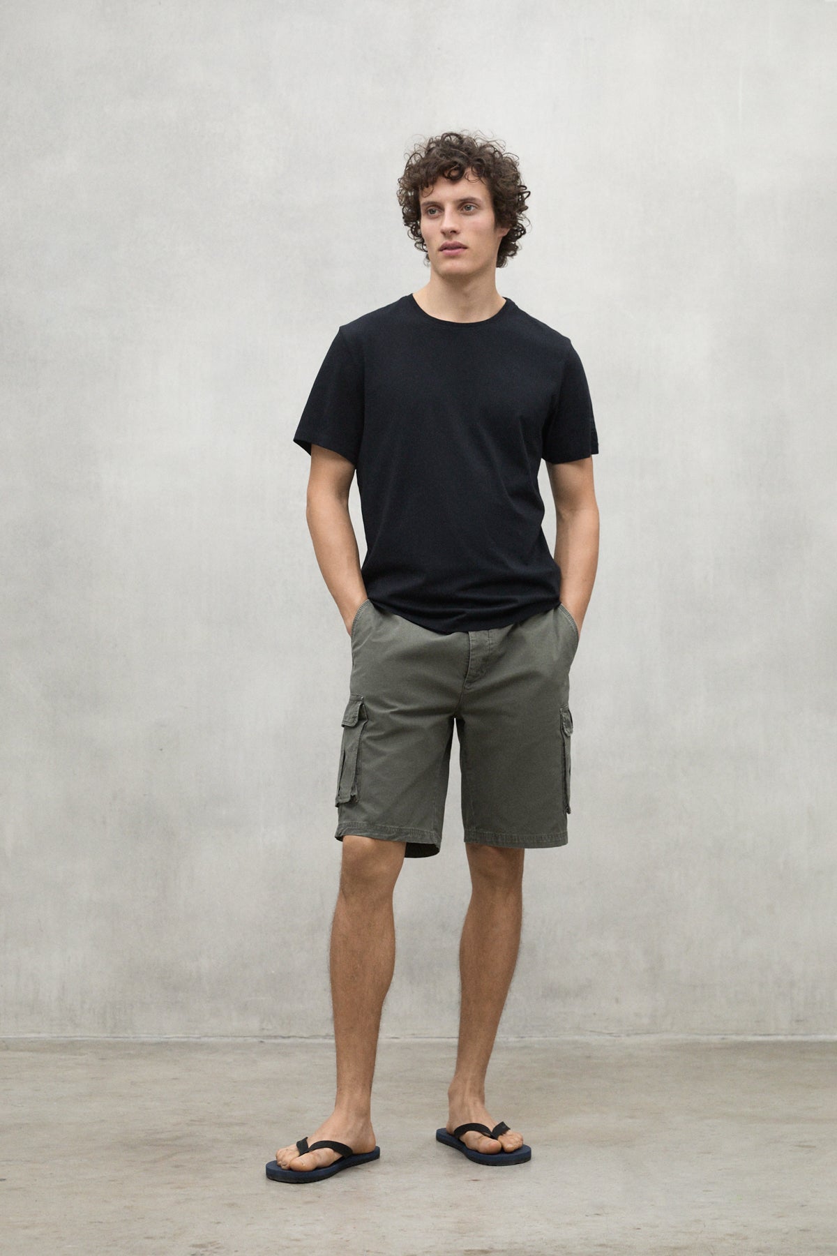 T-SHIRT VENT SCHWARZ