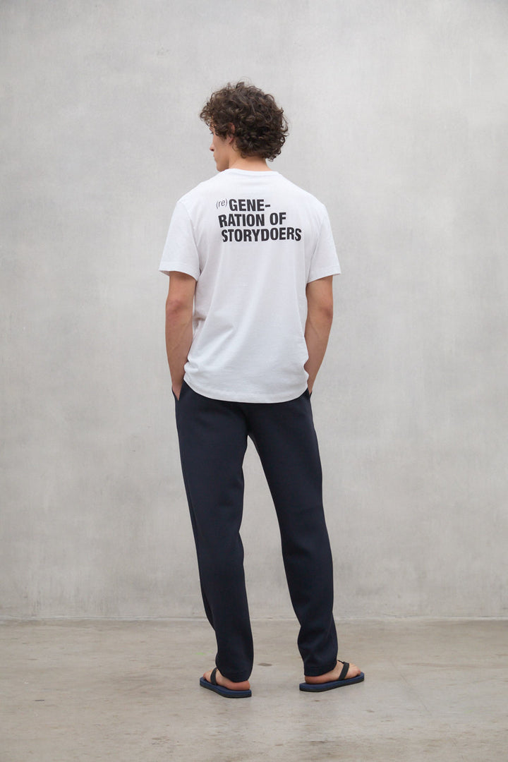 REGENERATION T-SHIRT WEISS UND SCHWARZ