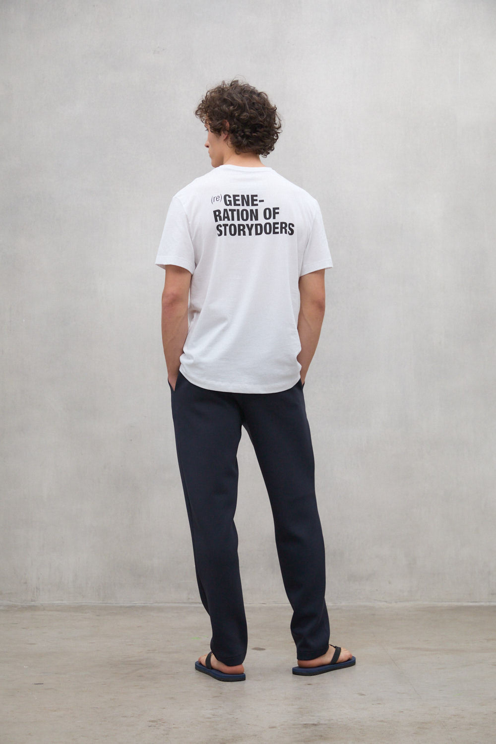 T-SHIRT REGENERATION BLANC ET NOIR