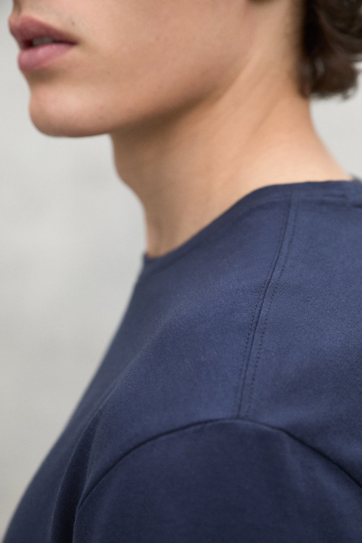 REGENERATION VENT T-SHIRT MARINEBLAU
