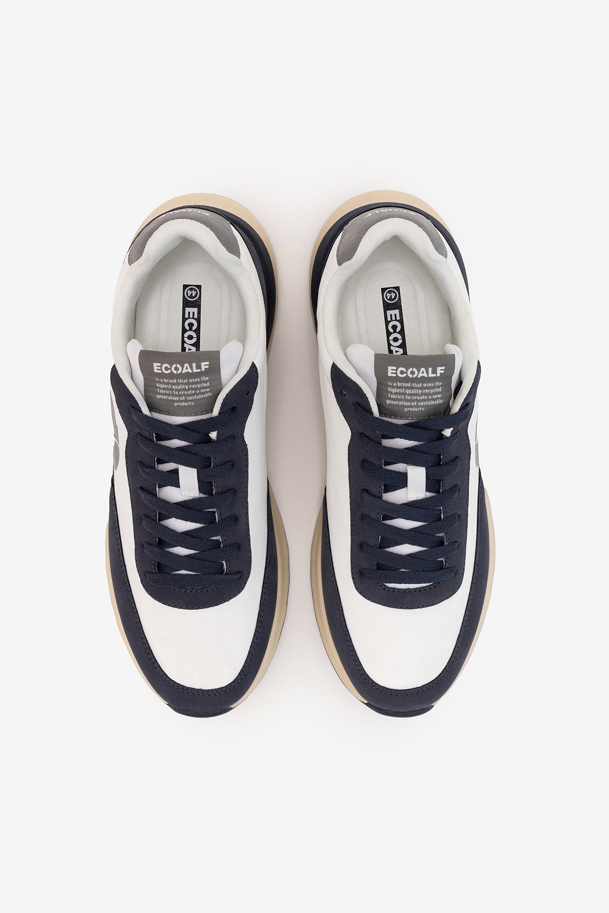 BASKETS CONDE BLEU MARINE ET BLANCHES