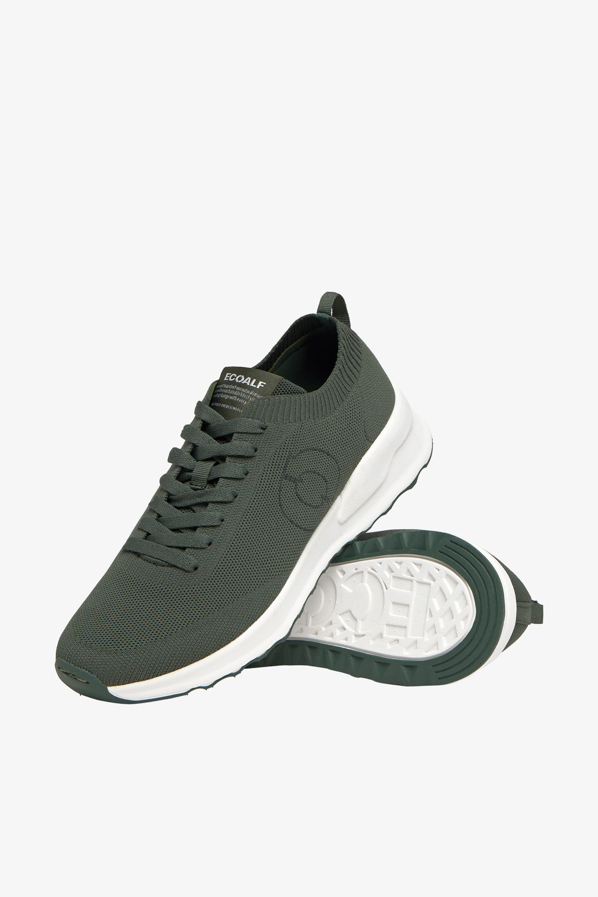 ZAPATILLA DE PUNTO CONDE KNIT KHAKI DE HOMBRE