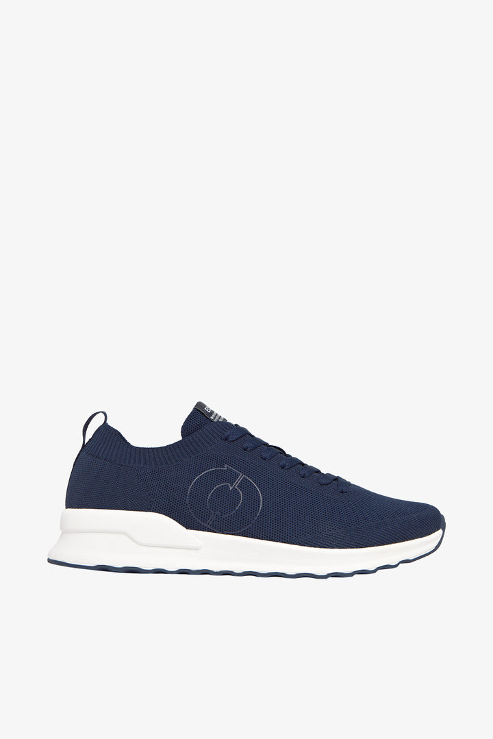 BASKETS EN MAILLE CONDE KNIT BLEU MARINE