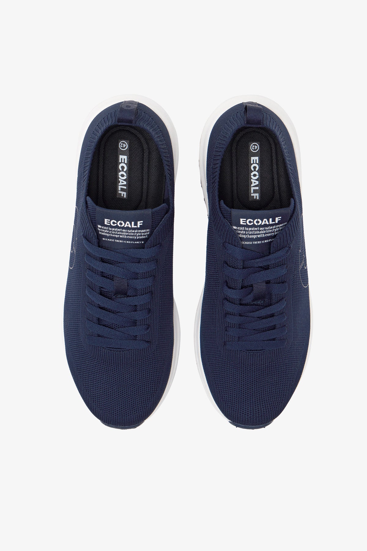 ZAPATILLA DE PUNTO CONDE KNIT AZUL MARINO DE HOMBRE