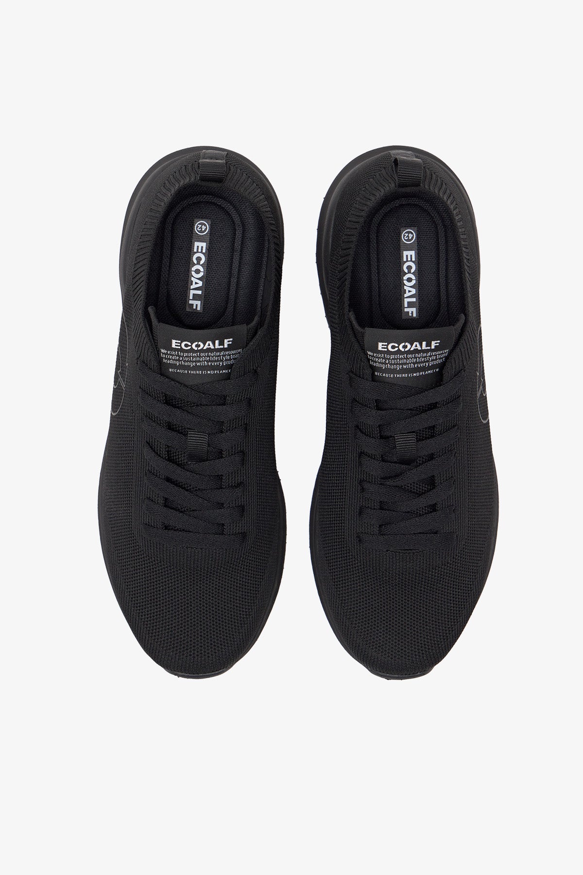 BLACK KNITTED CONDE KNIT TRAINERS