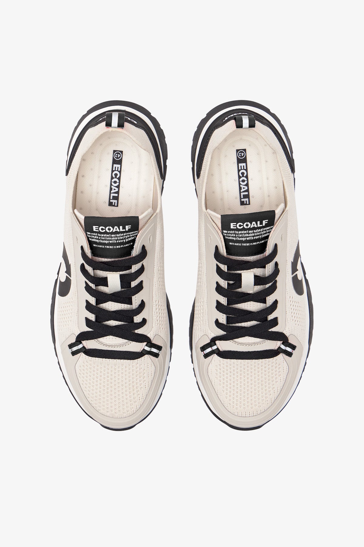 ZAPATILLA MUMBAI BLANCA Y NEGRA DE HOMBRE