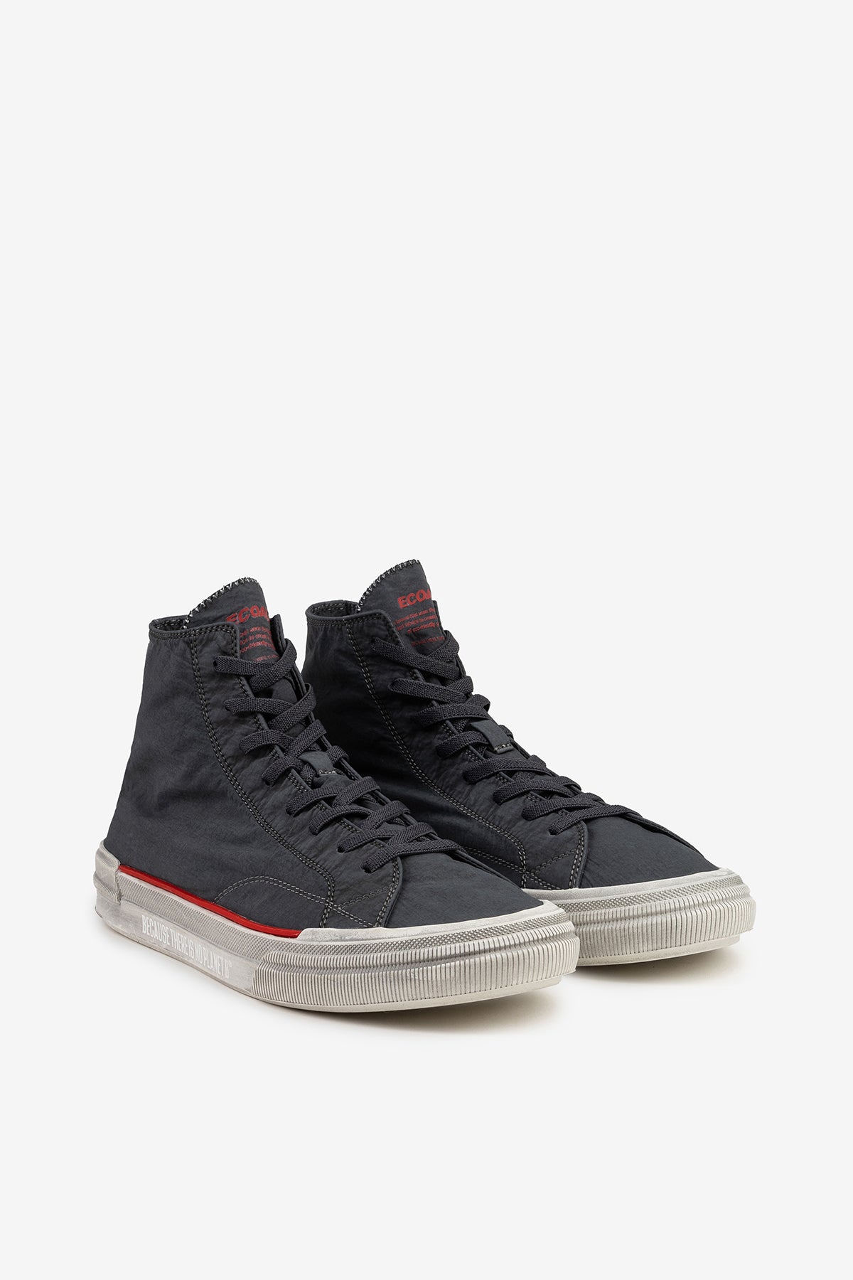 BASKETS STRENK GRIS FONCÉ