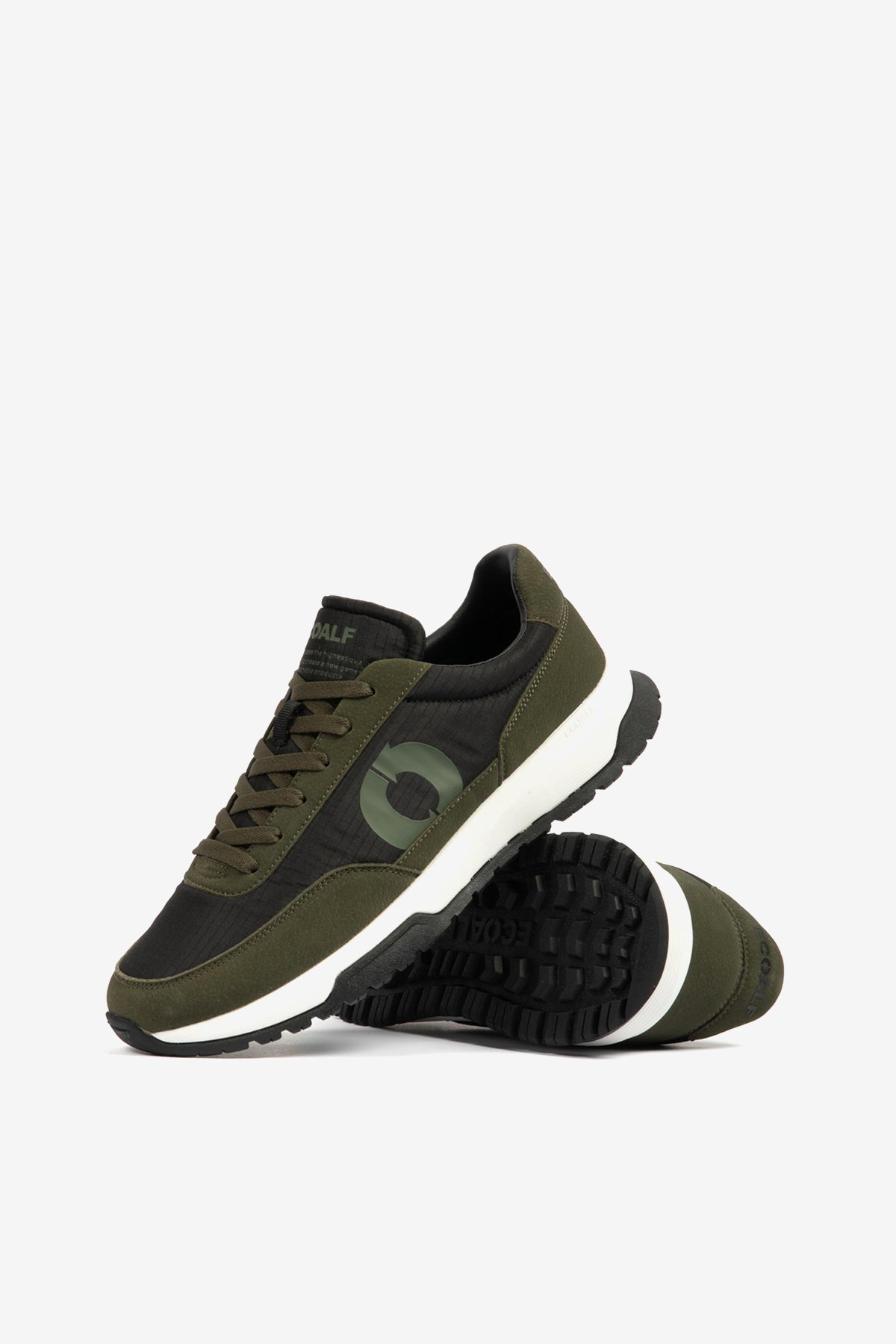 DARK GREEN VENTURA TRAINERS