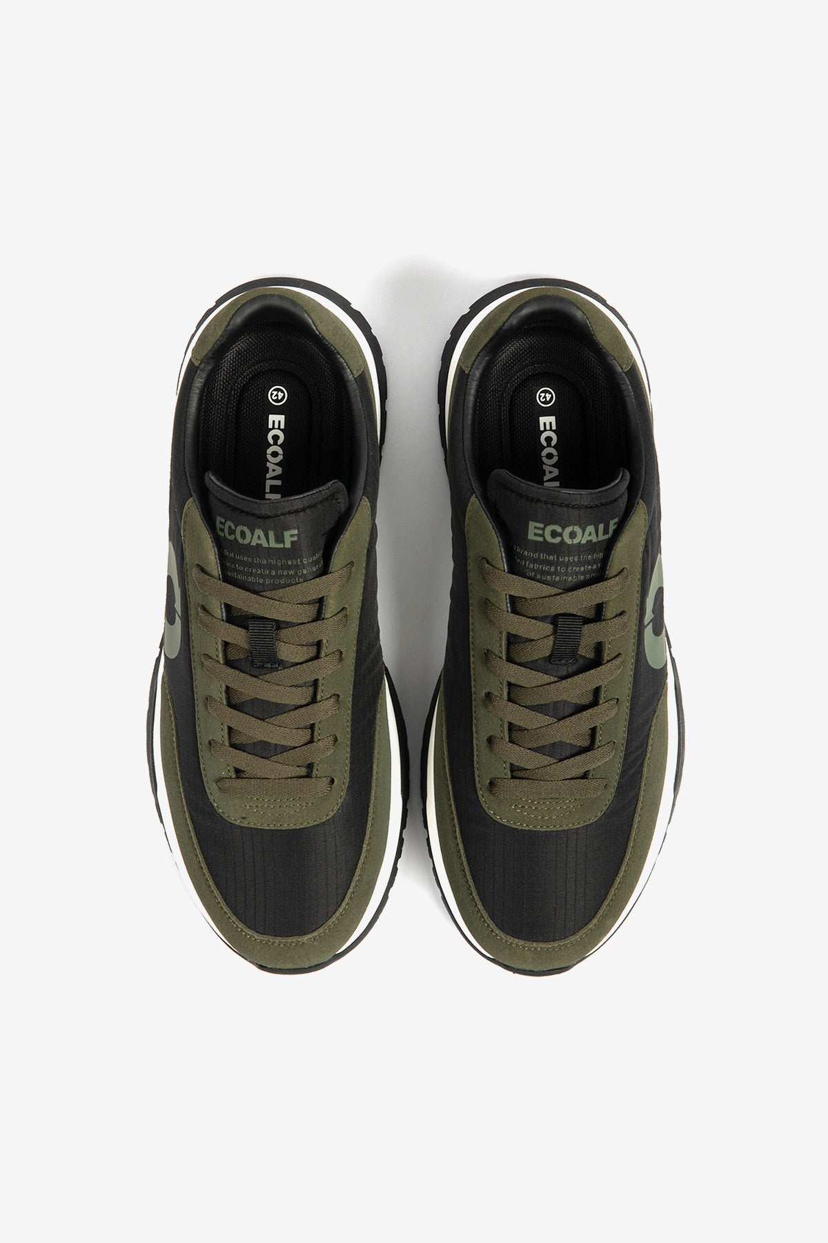 DARK GREEN VENTURA TRAINERS