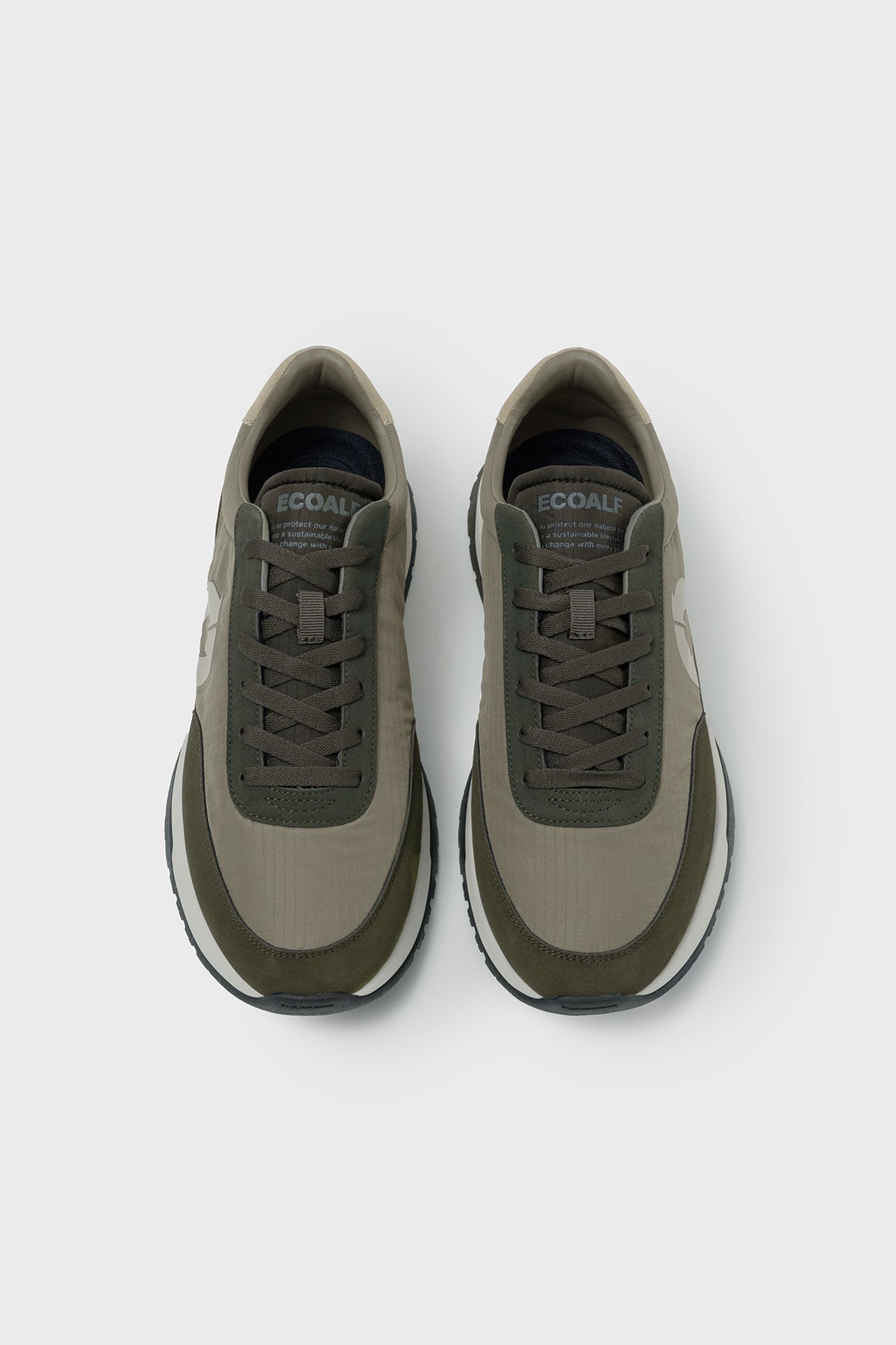 DARK GREEN VENTURA TRAINERS