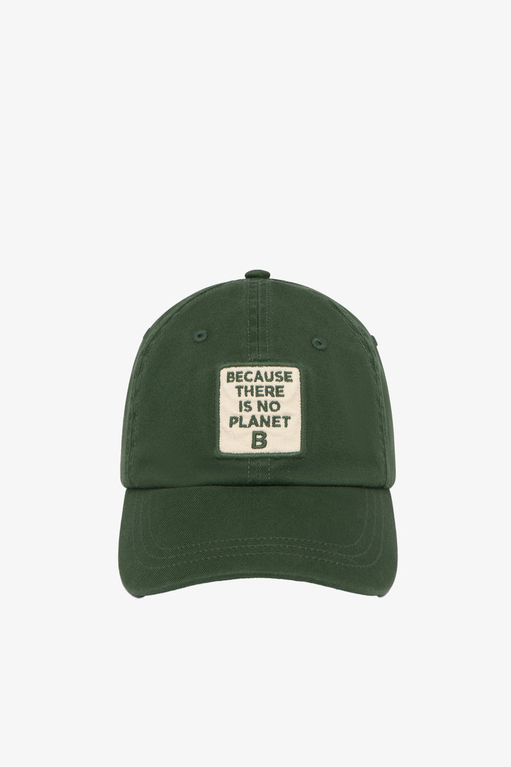 ECOALF GREEN UNISEX CAP WITH PATCH