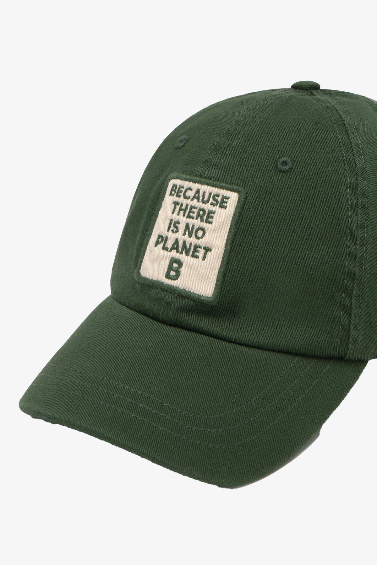 ECOALF GREEN UNISEX CAP WITH PATCH