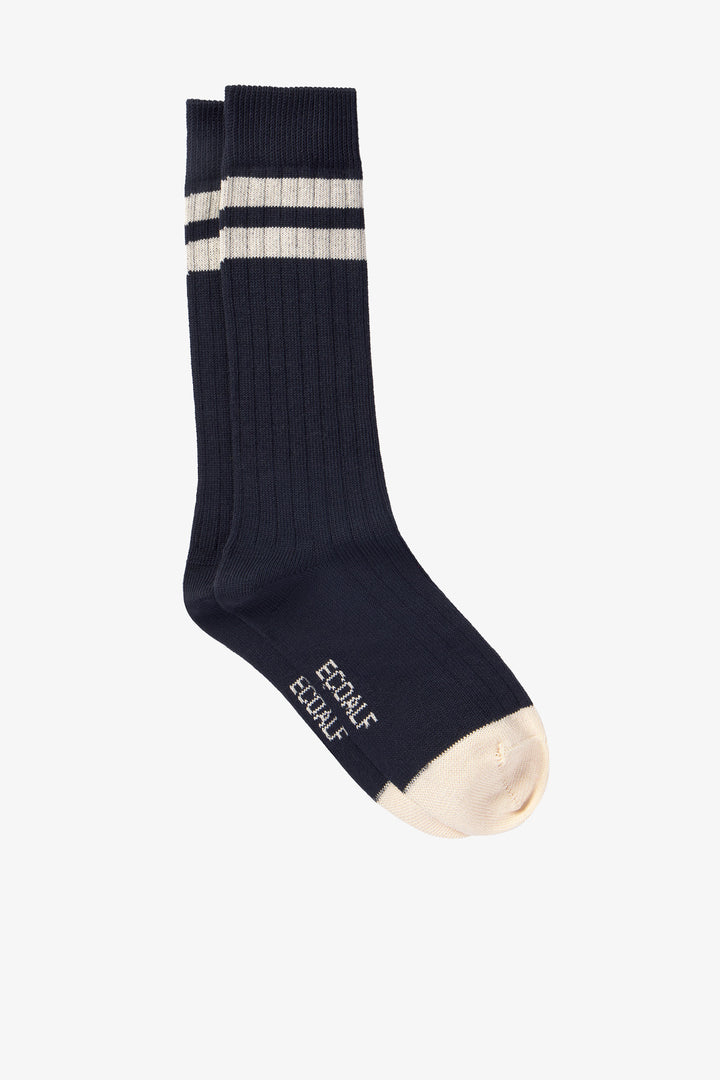 CALCETINES BIRUBI AZUL MARINO UNISEX