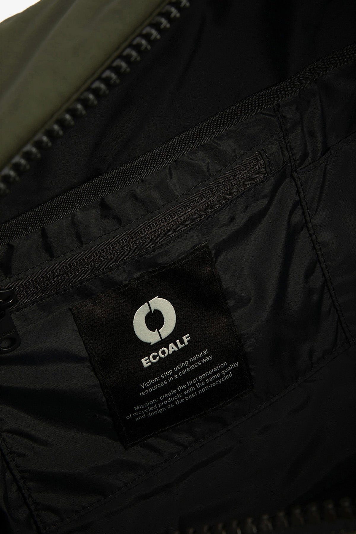 TASCHE DUFFLE FLOCK DUNKELGRÜN