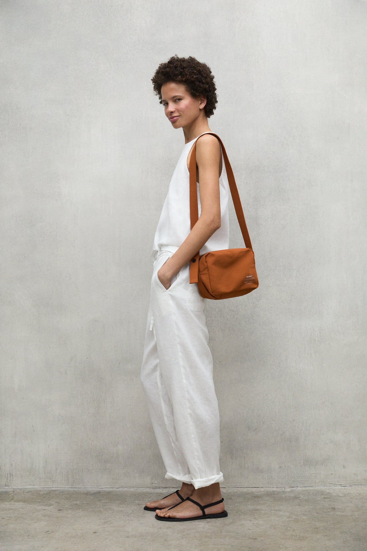 ORANGE BONDED CAMERA BAG