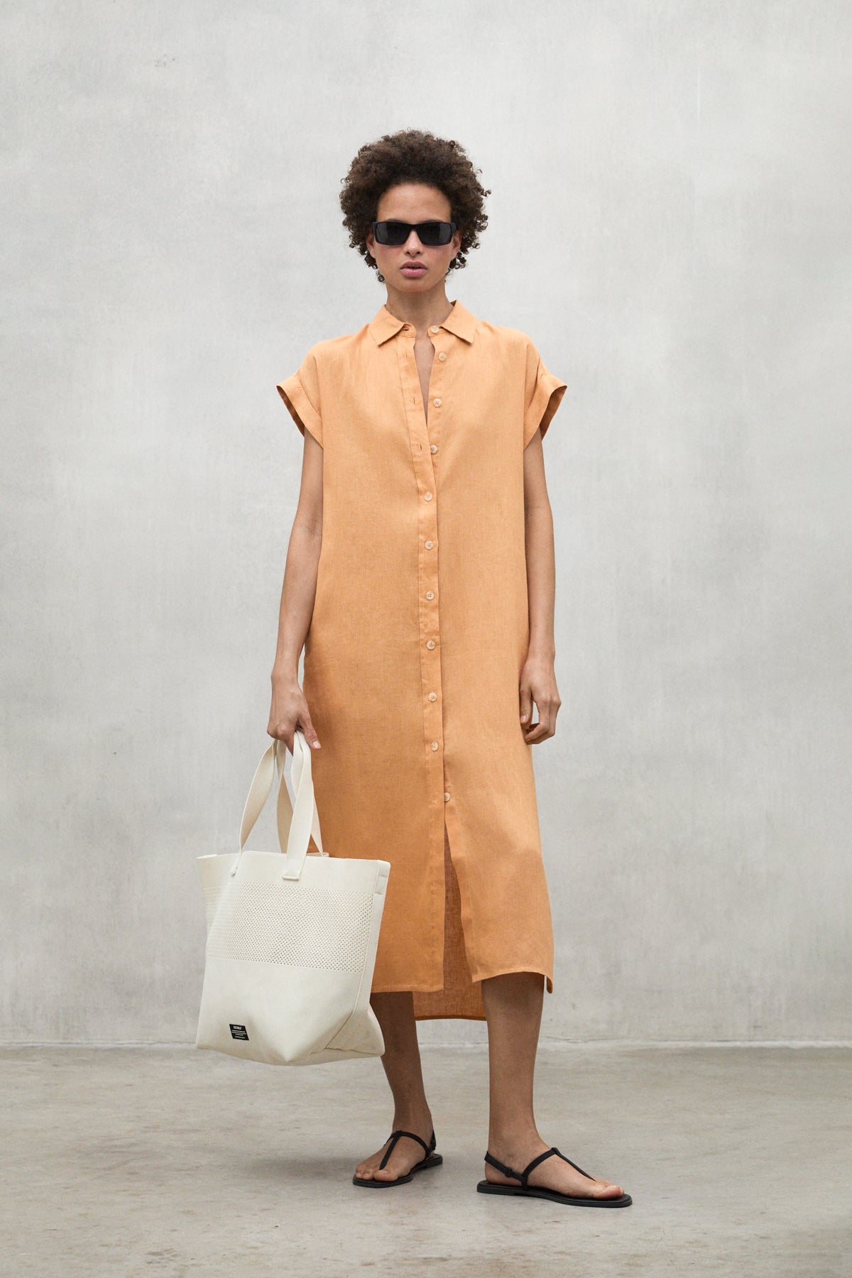 WHITE TIKA SHOPPER BAG