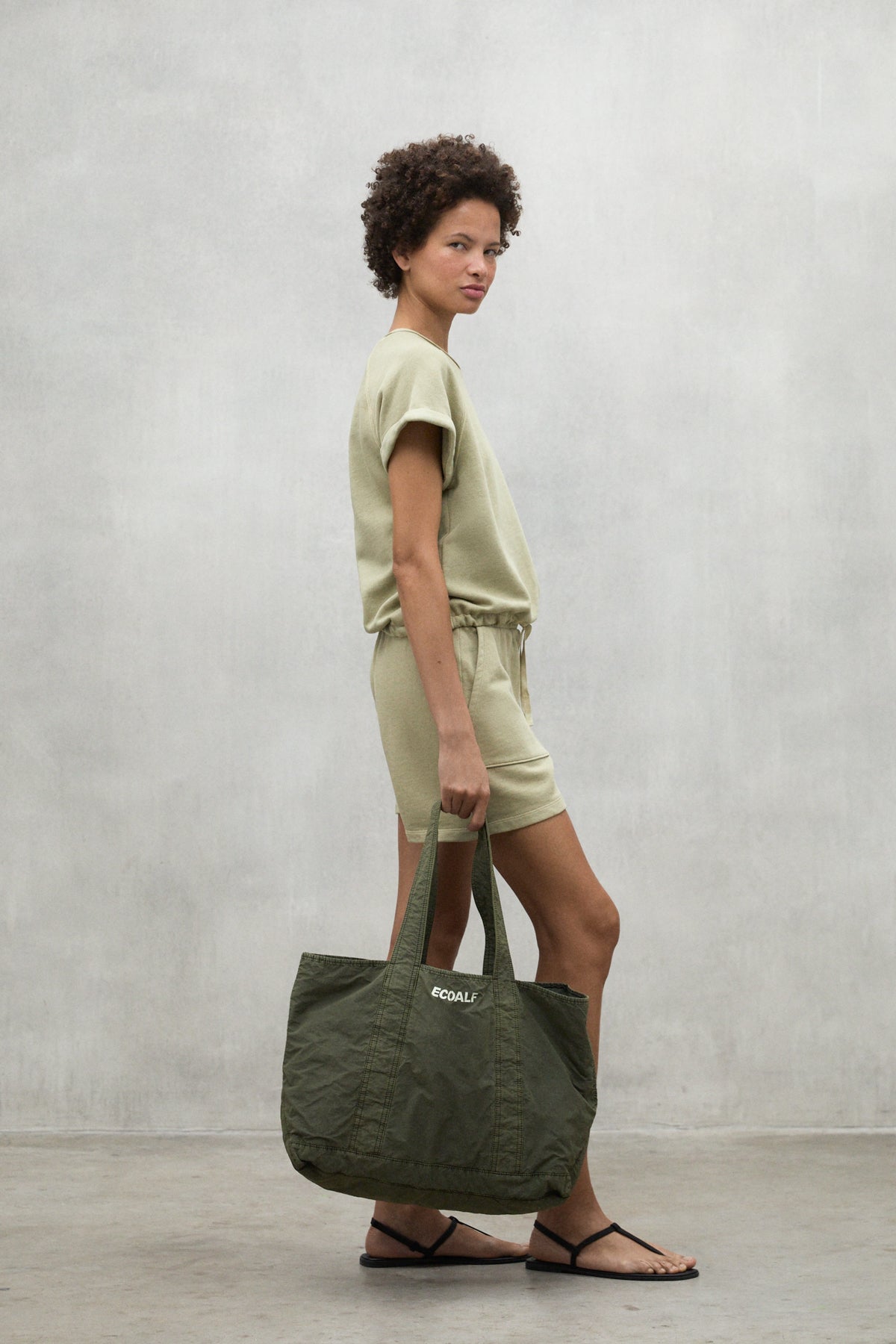 KHAKI RIO TOTE BAG