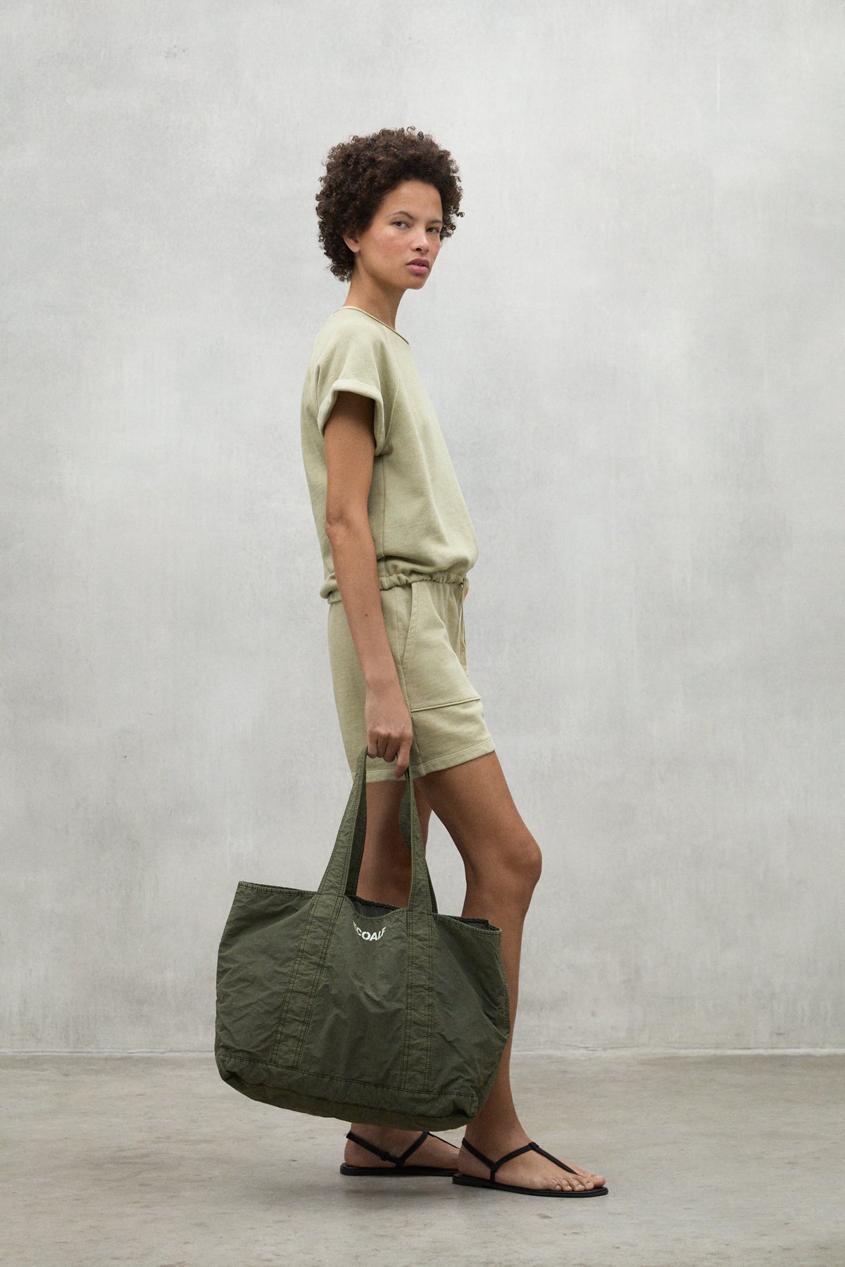 KHAKI RIO TOTE BAG