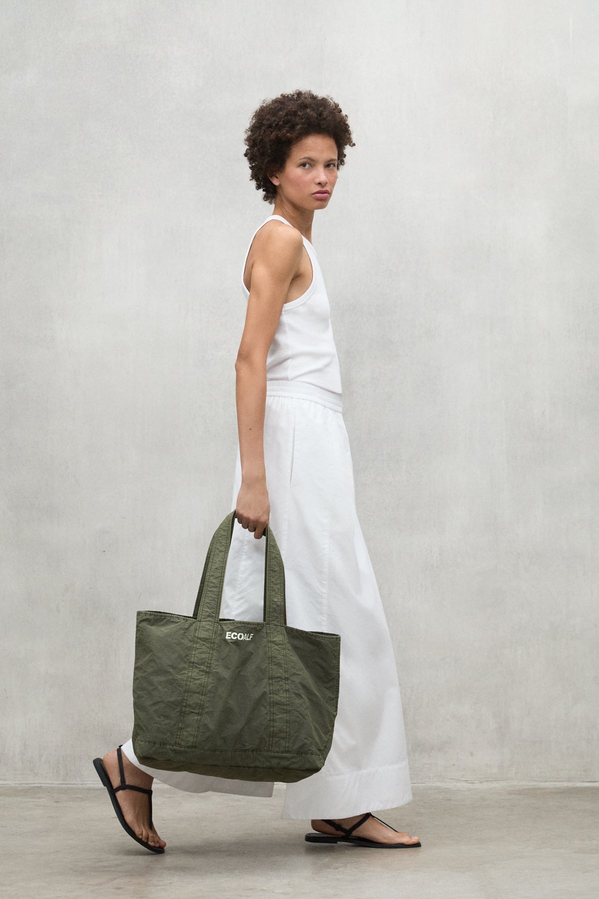 KHAKI RIO TOTE BAG
