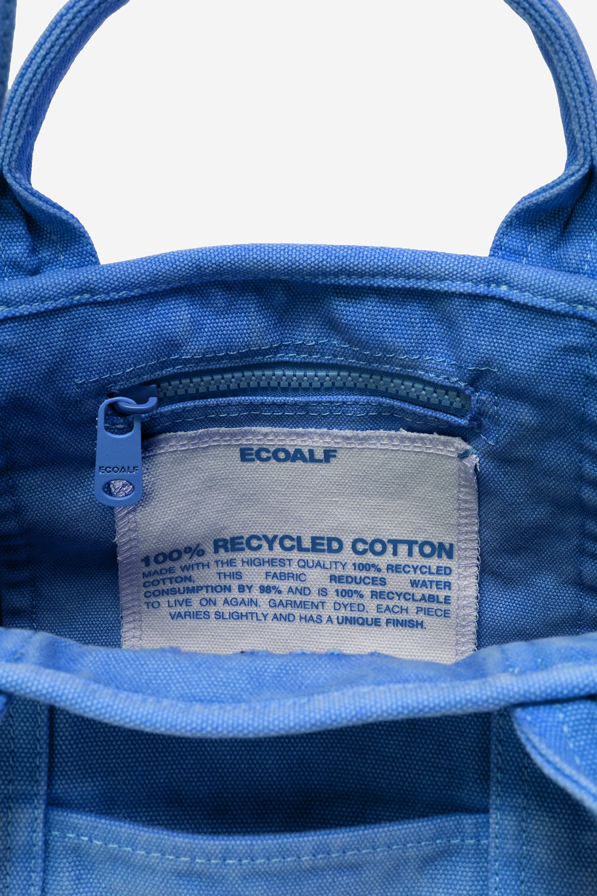 WOMEN’S SMALL PALMS MINI BLUE BAG