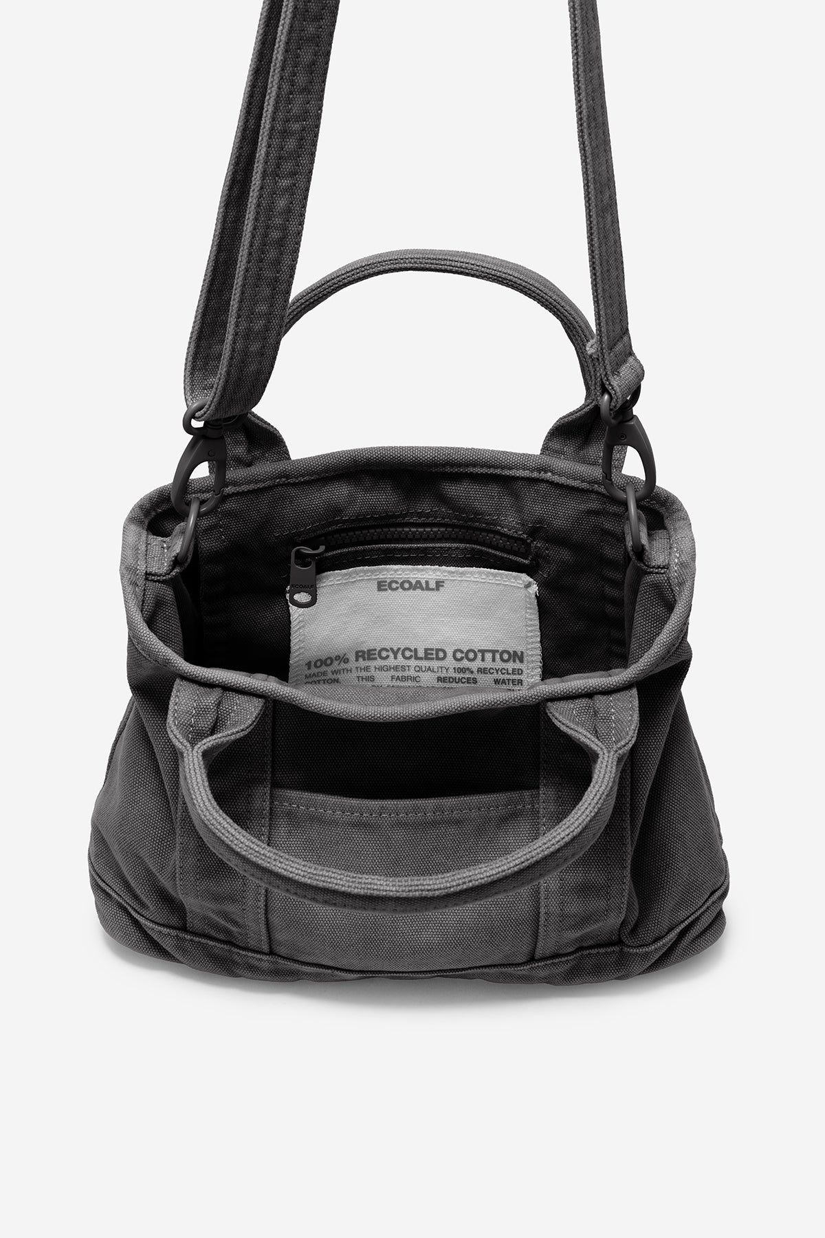 KLEINE DAMENHANDTASCHE PALMS MINI GRAU