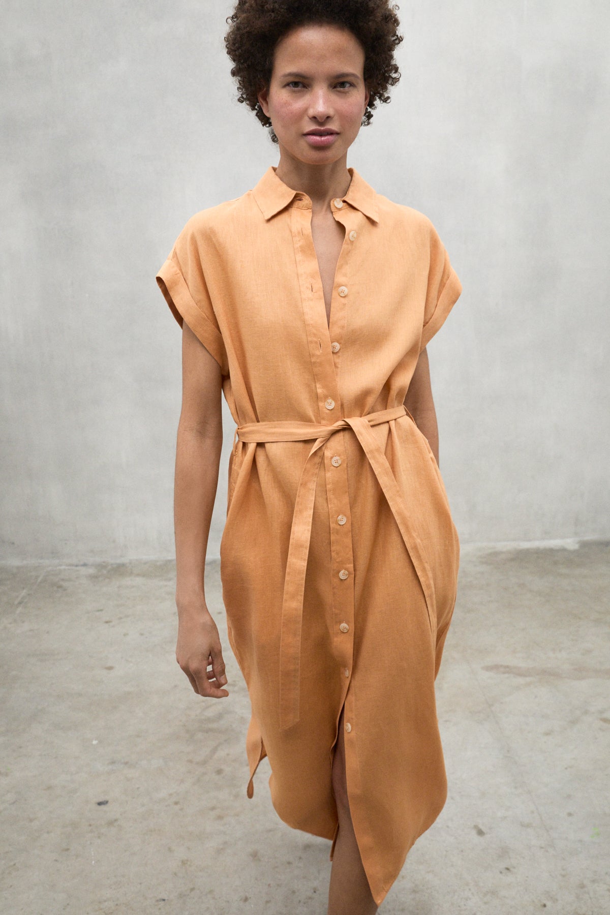 VESTIDO AMATISTA NARANJA