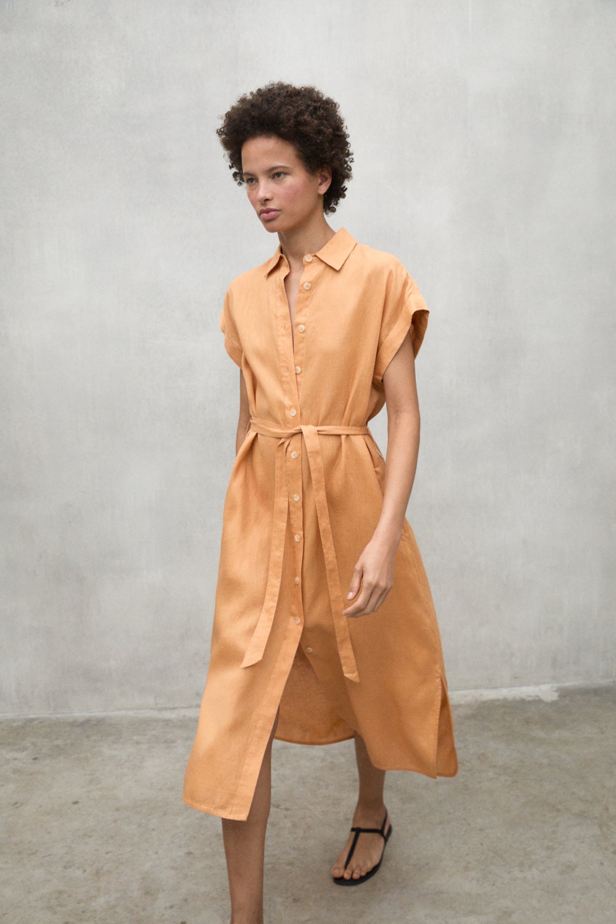 VESTIDO AMATISTA NARANJA