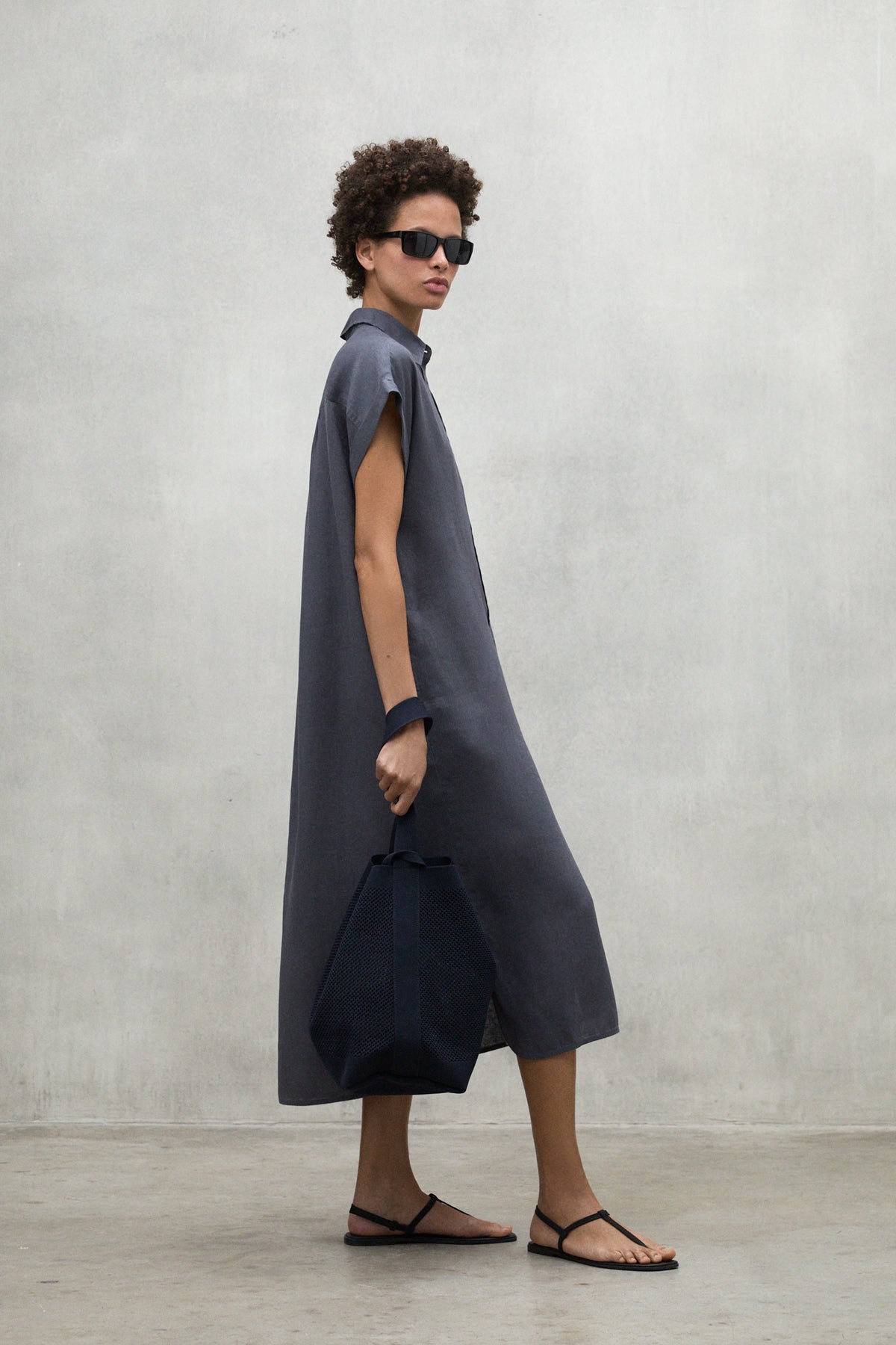 DARK GREY AMATISTA DRESS