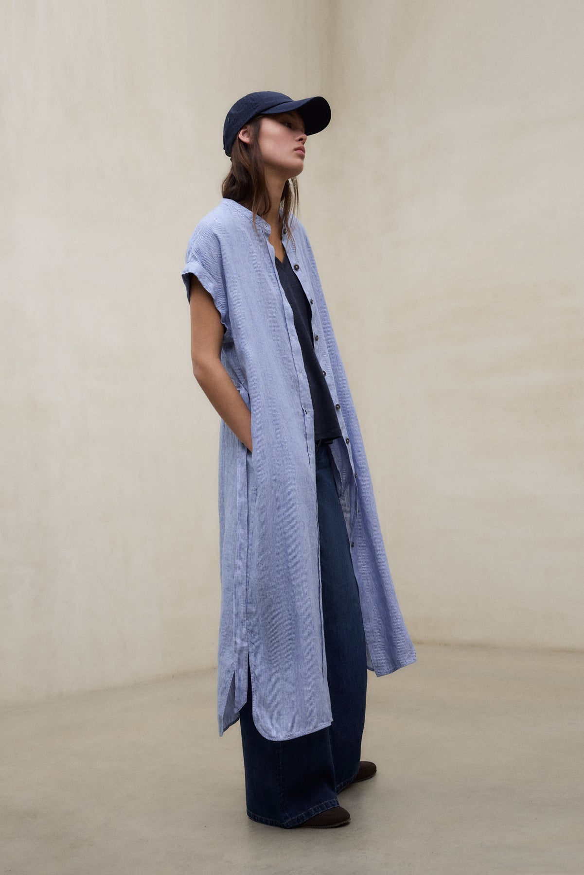 VESTIDO MAO AMATISTA AZUL