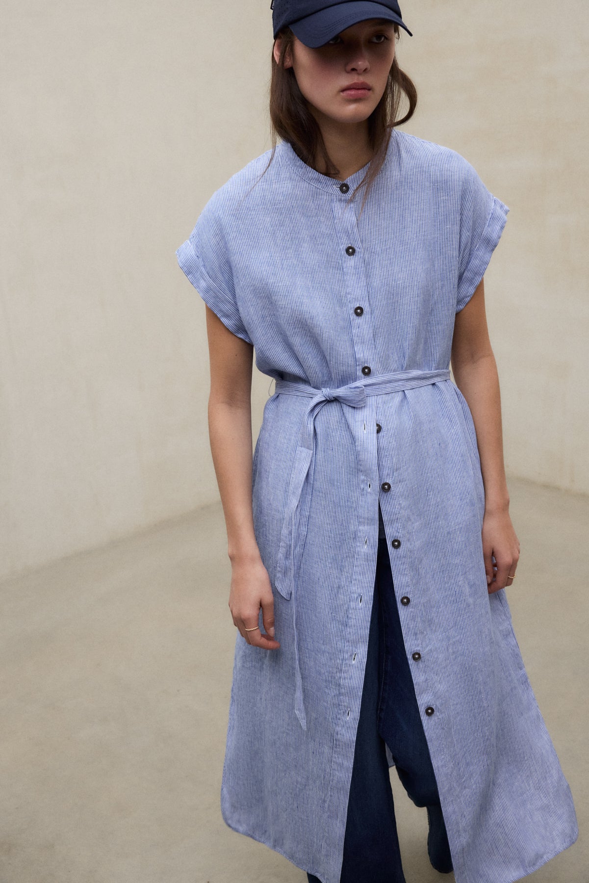 VESTIDO MAO AMATISTA AZUL