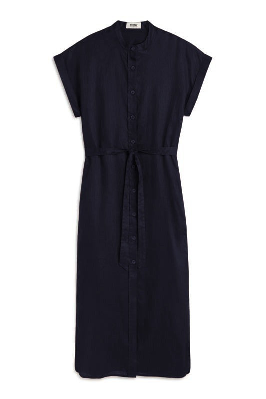 AMETHYST DRESS NAVY BLUE