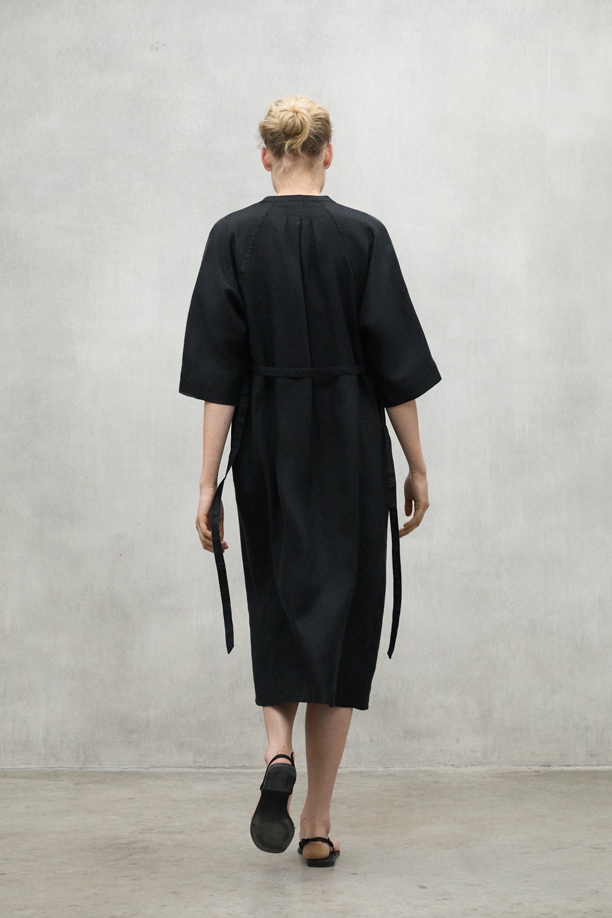 LANGES KLEID LEA SCHWARZ